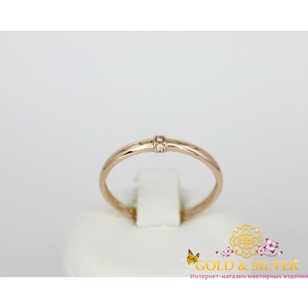Жіноча золота каблучка "Ніжність" 380760 , Gold &amp Silver Gold & Silver, Украина